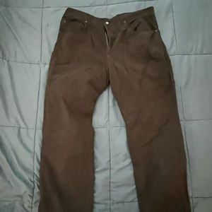 Mens Fleece Lined Work Pants 40x30